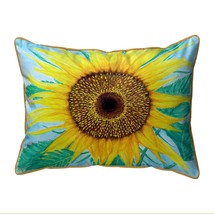 Betsy Drake Sunflower Extra Large Zippered Pillow 20x24 - £48.65 GBP