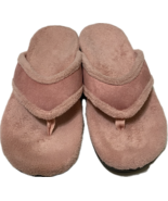 Vionic Pink Toe Post Slippers Size 9 Orthotic Slippers - £25.16 GBP