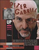 Peter Gabriel UP album ad 1992 Tower Records advertisement print - $4.01