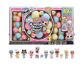 LOL Surprise Mega Ball Magic with 12 Collectible Dolls, 60+ Surprises - $152.73