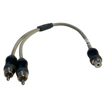 Marine Audio Adapter RCA Twisted Pair Y Adapter - 1 Female to 2 Male - $27.69
