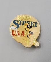 Mickey Mouse Main Street USA Riding His Bicycle Vintage Retired Disneyland Pin - £4.60 GBP