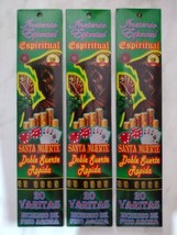 3X SANTA MUERTE DOBLE SUERTE RAPIDA INCENSIO / SAINT OF DEATH INCENSE - ... - £12.08 GBP