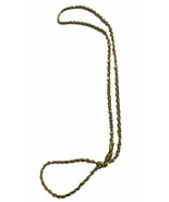 OG 24k Gold Plated Singapore Style Chain Necklace  - £9.78 GBP