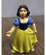 Vintage Disney Snow White Figure Rubber Made in Portugal Cake Topper - $367.03 MXN