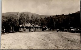 NH Kro Flite Kamps and Mt Washington RPPC Old Cars Flag White Mts Postcard B22 - $13.95