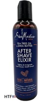 Shea Moisture Tea Tree Oil &amp; Shea Butter After Shave Elixir, 4 Oz NEW - £42.72 GBP