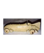 Vintage Tootsie Toy BlueBird Race Car; 1930&#39;s Beige Tootsietoy 3-3/4&quot; Ra... - €34,45 EUR
