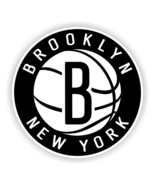 Brooklyn Nets Round  Decal / Sticker Die cut - £3.15 GBP+