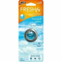 Armor All 18547 Fresh fx Car Air Freshener Vent Clip Tranquil Skies Scent - £3.14 GBP