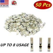 50 Pc Filter Cigarette Tube Smoking Filters Tube Cigarette Tobacco 4-8 U... - $6.92