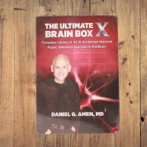 The Ultimate Brain Box X Dr Daniel Amen Collection 10 DVD Box Set PBS New - $9.90