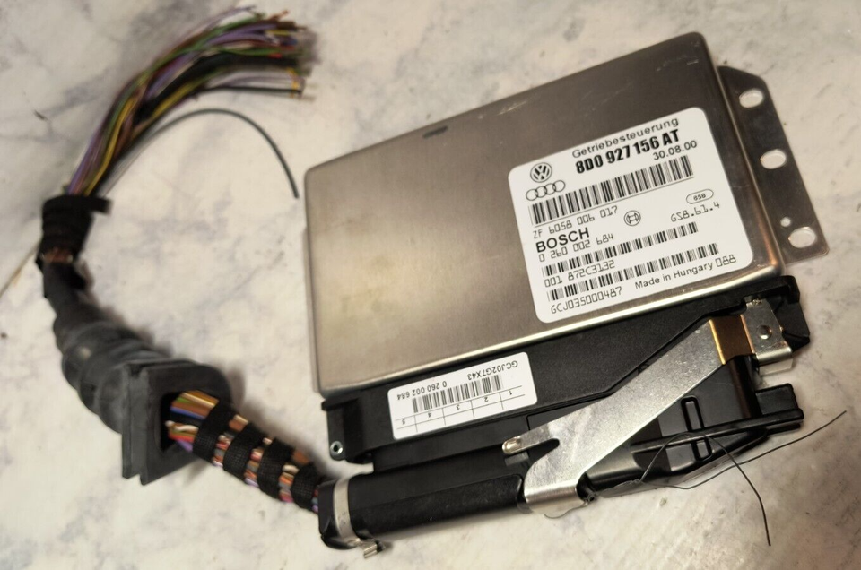 Plug &amp; Play 2001 Audi A4 V6 Transmission Control Module Computer TCU 8D0... - $147.51