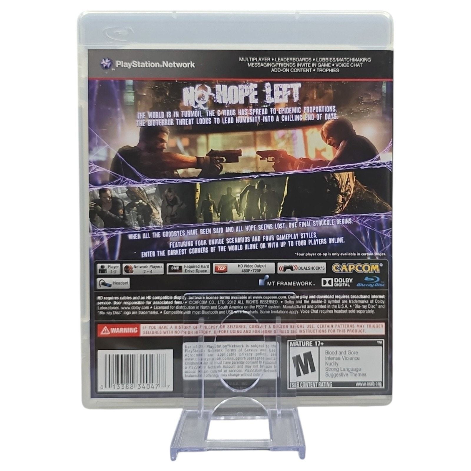 Resident Evil 6 For PlayStation 3 Item image 2