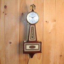 Vintage Seth Thomas Brookfield Electric Chime Banjo Clock For Light Restoration - £99.18 GBP