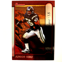 Junior Seau 1999 Bowman Interstate Parallel #37 NFL San Diego Chargers - £1.53 GBP