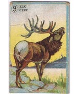 Cowan Co Toronto Animal Card # 9 Elk Coupon Removed - $2.96