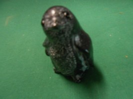 Great Collectible Black Stone Penguin Figurine..................Free Postage Usa - £10.85 GBP