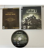 Fallout 3 (Sony PlayStation 3, 2008) MINT COMPLETE WITH DISC, CASE &amp; MANUAL - $10.84