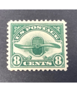 U.S. 1923 Airmail Postage Stamp #C4 Green 8 cent Mint NH FG Nicely Centered - $608.21 MXN