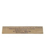 RARE VINTAGE KENDALL MOTOR OIL Fishermans Ruler PROMO Advertise - $17.24 CAD