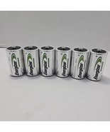 6 x Energizer Rechargeable D Size batteries Recharge Power NiMH 2500mAh ... - $21.77