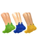 AWS/American Made Cute Dog Embroidered Ankle Socks for Women 3 Pairs Nov... - $10.84 CAD