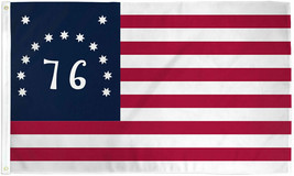 3x5 Ft 1776 Bennington Flag Us American Battle Usa 76 Historic Flag Polyester - £13.36 GBP