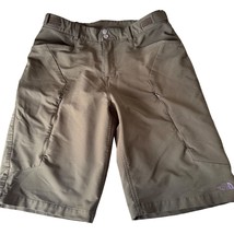 The North Face Mens Adventure Shorts M Olive Green Recycled Polyester Outdoor - $17.09