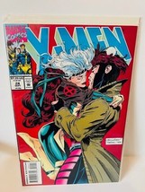 X-Men #24 Comic Book Marvel Super Heroes Vtg 1993 RARE Cover Gambit Rogue Kiss - £23.75 GBP