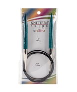Knitter&#39;s Pride-Dreamz Fixed Circular Needles 40&quot;, Size 15/10mm - £22.83 GBP