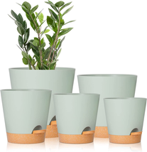 GARDIFE Plant Pots 7/6.5/6/5.5/5 Inch Self Watering Planters with Draina... - £21.20 GBP