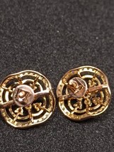0.80ct Cubic Zirconia 18k Solid Rose gold Screw Back Stud Earrings - £493.28 GBP