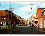 Principale Street Vista Virginia Città Nevada Nv Unp Cromo Cartolina R2 - $4.04