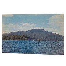 Postcard Blue Mountain Lake Blue Mountain New York Chrome Unposted - £15.51 GBP