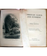Emily Ridgeway Through Cloud and Sunshine Poetry Manchester c1900 1st Ed... - $37.60 CAD