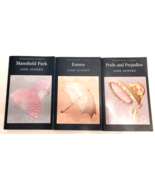 Pretty Books 3 - Jane Austen Books Emma Mansfield Park Pride &amp; Prejudice... - $17.93 CAD