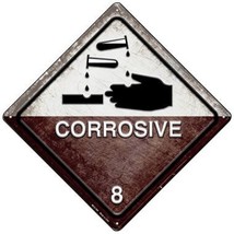 Corrosive Novelty Mini Metal Crossing Sign MCX-569 - £13.30 GBP