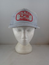 Vintage Patched Corduroy Hat - Al&#39;s Gas Rumsey - Adult Snapback - £30.57 GBP