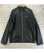 Under Armour Jacket Mens Sz XL Black Zip Up All Season Gear - £19.41 GBP