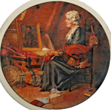 1979 Reflections Norman Rockwell Mothers Day Series Knowles Collectors Plate - $9.89