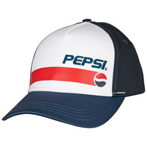 Pepsi Cola Classic Brand Adjustable Snapback Hat Blue - £23.43 GBP