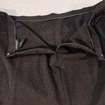 Lane Bryant Size 24 Women's Zippered Black Skirt Measured Size 23 image 4