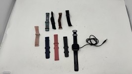 Fitbit Versa 3 Wristband Activity Tracker - Black (FB511BKBK) with 9 Bands - $49.91