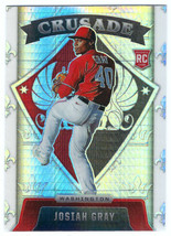 2022 Panini Chronicles #6 Josiah Gray Washington Nationals RC Crusade Hyper - £2.72 GBP