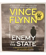 Vince Flynn Audiobook Set of 5 CDs Audio CD Enemy of the State Mitch Rap... - £8.75 GBP