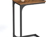 Vasagle C-Shaped End Table: Compact Side Table For Couch, Metal Frame So... - $51.99