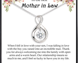 Mother&#39;s Day Gifts for Mom from Daughter Son- Cubic Zirconia Love Knot P... - $36.77