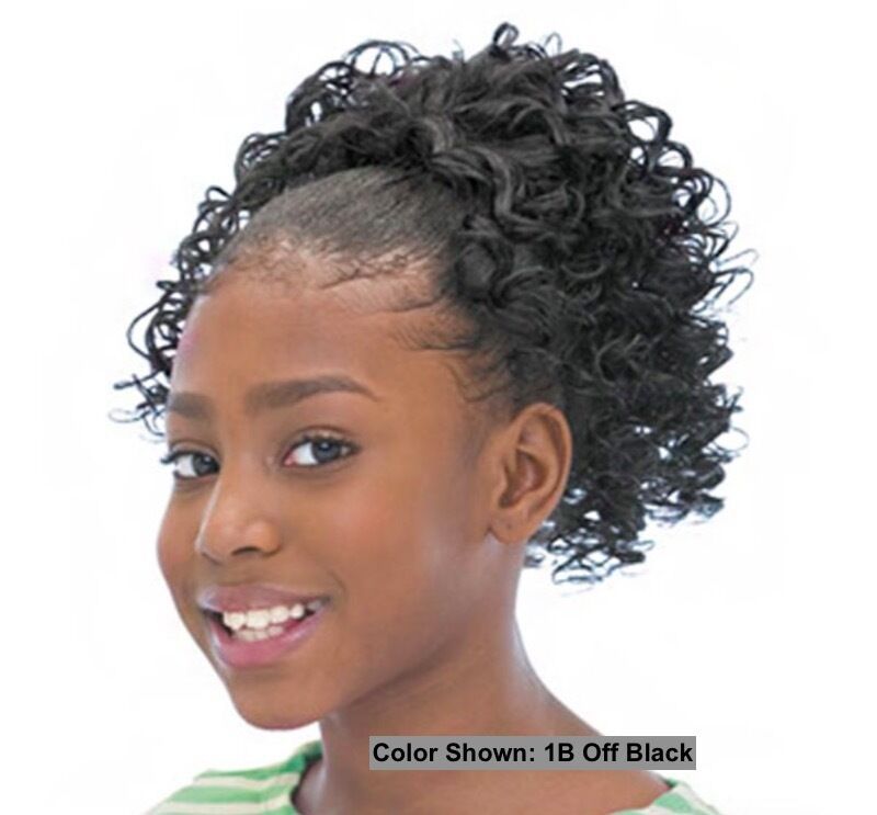 SHAKE N GO FREETRESS KIDS PONYTAIL TWIRL CURL CURLY DRAWSTRING PONYTAIL KID - $10.99