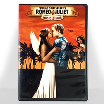 Romeo &amp; Juliet (DVD, 1996, Widescreen, Music Edition)  Claire Danes Leo DiCaprio - £4.62 GBP